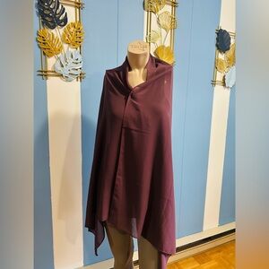 Elegant purple/ maroon Shawl